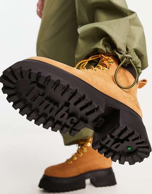 Timberland – Sky – Stiefel aus Nubukleder in Weizenbraun, 6 Zoll, 2 von 4
