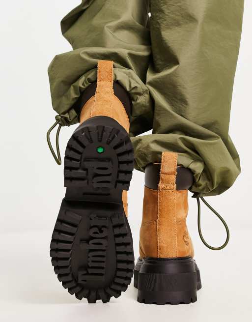 Timberland – Sky – Stiefel aus Nubukleder in Weizenbraun, 6 Zoll, 3 von 4