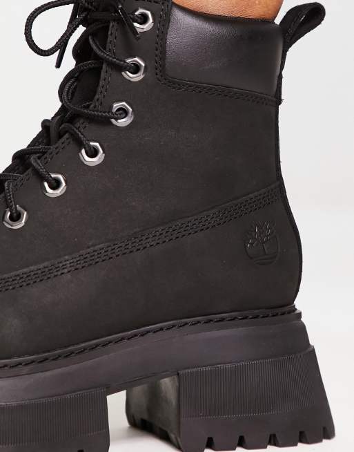Timberland - Sky - Stivaletti stringati da 6" neri, 3 di 4