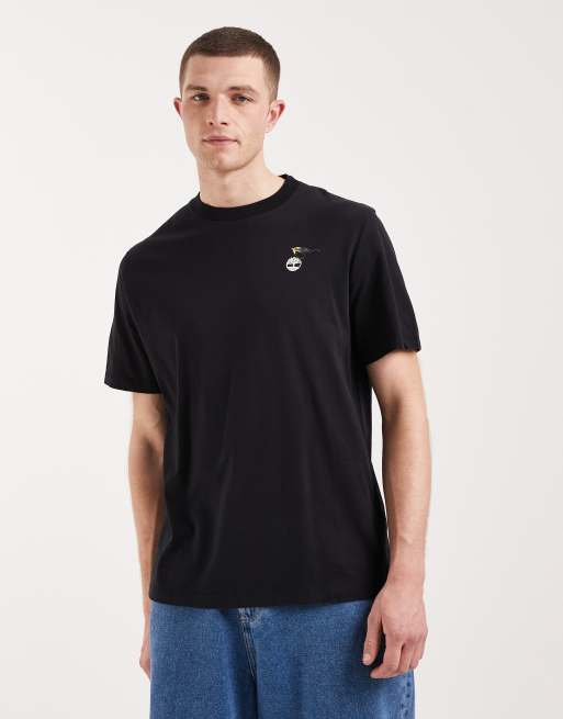 Timberland Slogan tee in black, 4 of 5