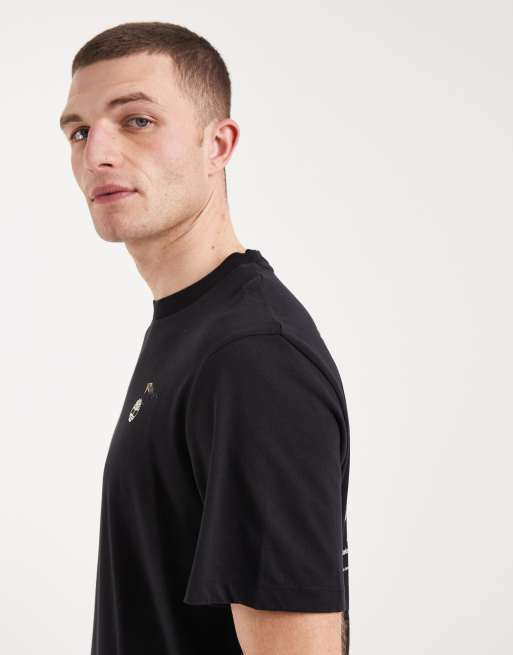 Timberland Slogan tee in black, 5 of 5