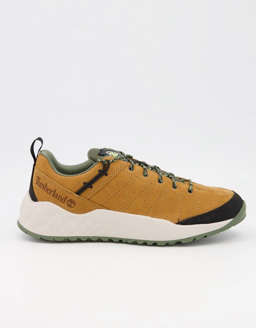 Timberland Solar Wave Low leather trainers in tan