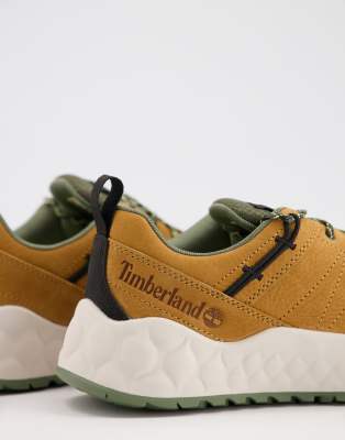 timberland leather trainers