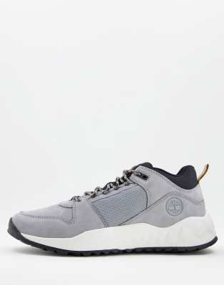 timberland grey trainers