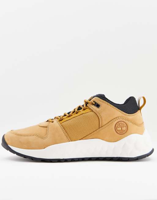 Timberland Solar Wave Low trainers in wheat tan 