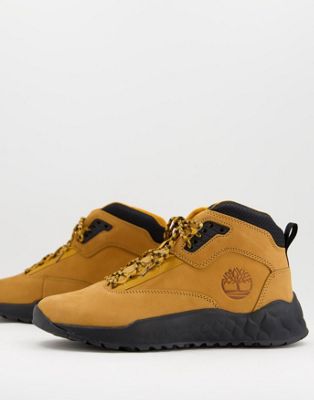Timberland Solar Wave Mid boots in wheat tan