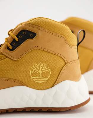timberland tan trainers