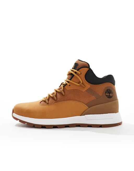 Timberland - Sprint Trekker - Baskets mi-hautes à lacets en nubuck - Fauve, 2 de 5