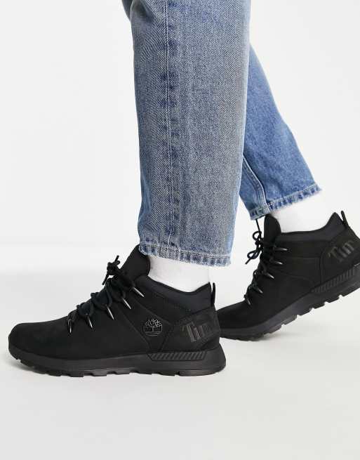 Timberland deals black sneakers