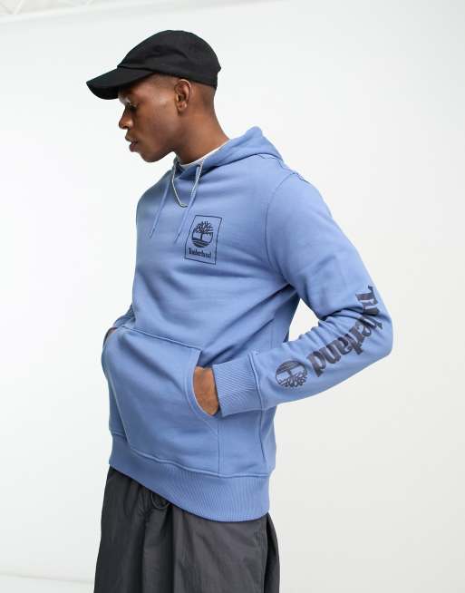 Blue timberland hoodie sale