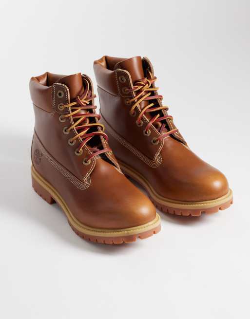 Timberland stivale stringato 6 inch marrone, 2 di 4