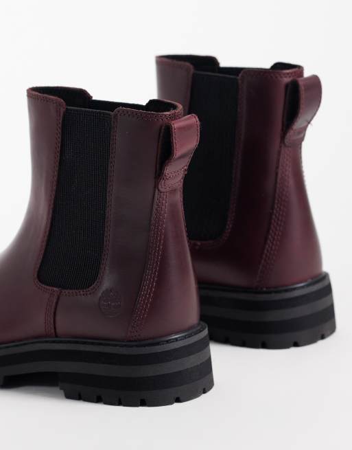 Timberland stivaletti Chelsea medi bordeaux, 4 di 4