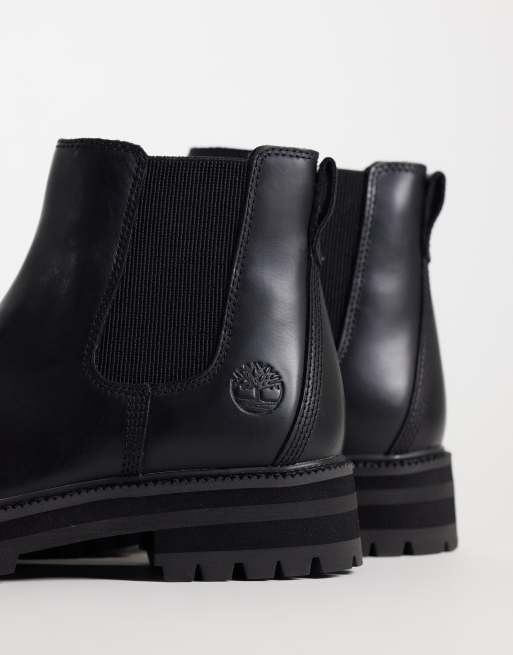 Timberland stivaletto Chelsea medio nero, 3 di 4