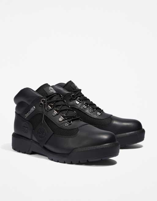 Timberland - Stivali medi stringati neri