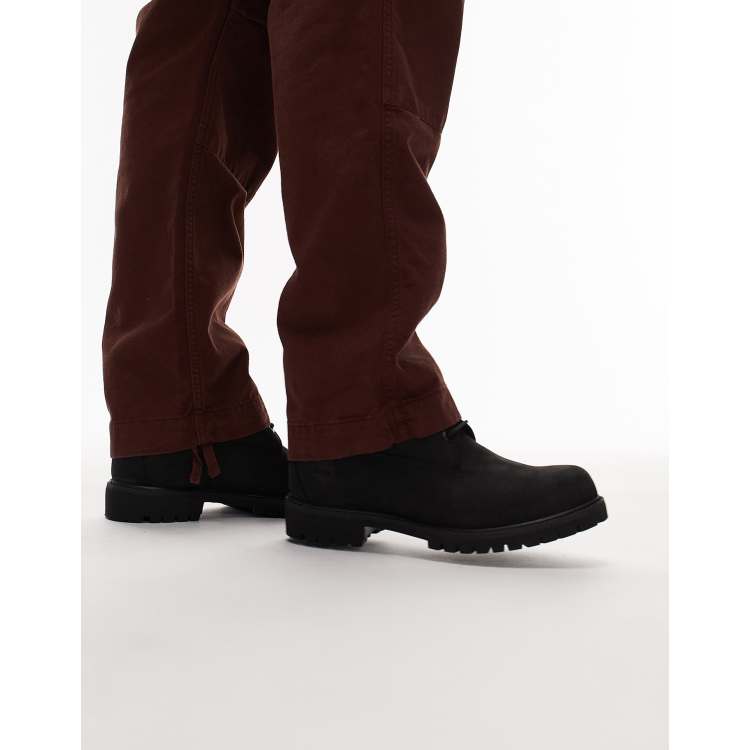 Timberland stivali neri sales