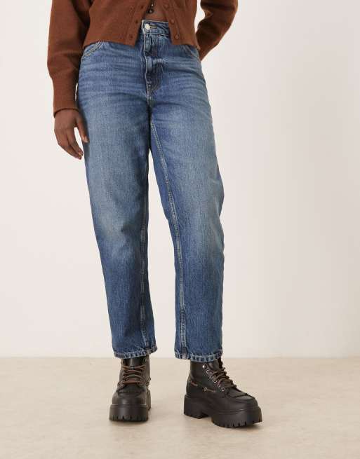 Timberland - Stone Street - Bottines en cuir à semelle plateforme avec 7 paires d'œillets - Noir, 4 de 4