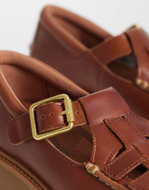 Timberland - Stone Street - Brune Mary Jane-sko i læder, 2 af 4
