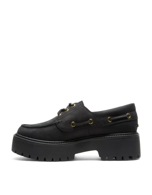 Timberland loafers clearance black