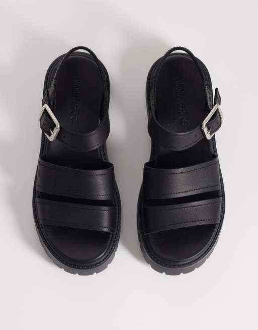 Timberland – Stone Street – Sandalen aus Leder in Schwarz, 2 von 4