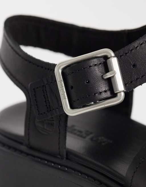Timberland - Stone Street - Sandalen van leer in zwart, 3 van 4