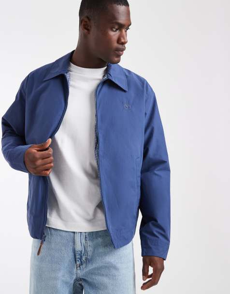Timberland - Stratham - Giacca bomber resistente in cotone idrorepellente color oceana - view 1