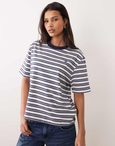 Timberland Stripe short-sleeve tee in peacoat yd - view 1