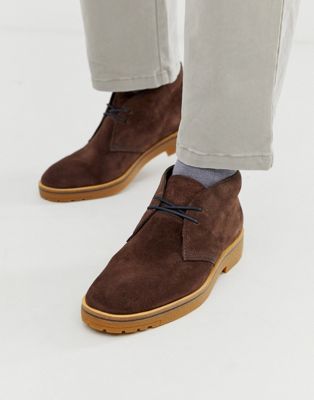 Timberland suede chukka boot in brown