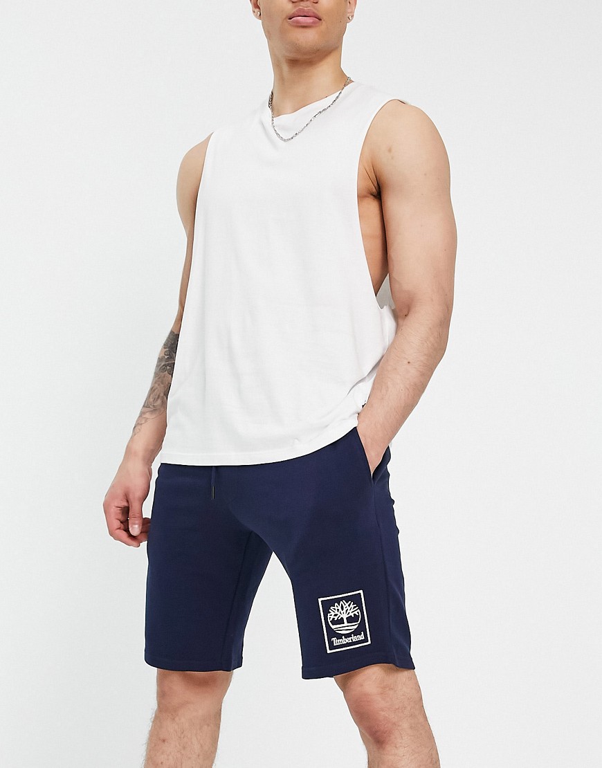 Timberland Summer sweat shorts in navy