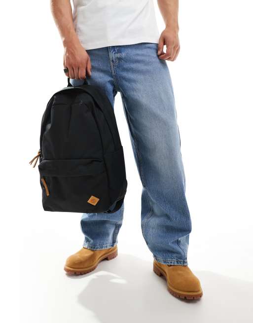 Timberland – Svart ryggsäck med ficka och stor logga, 2 av 4