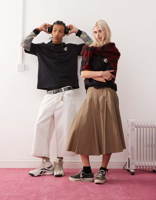 Timberland – Svart t-shirt i oversize med bergstryck - endast hos ASOS, 2 av 4