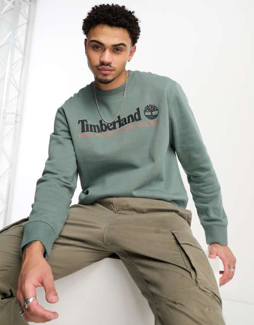 Timberland sweatshirt in green 