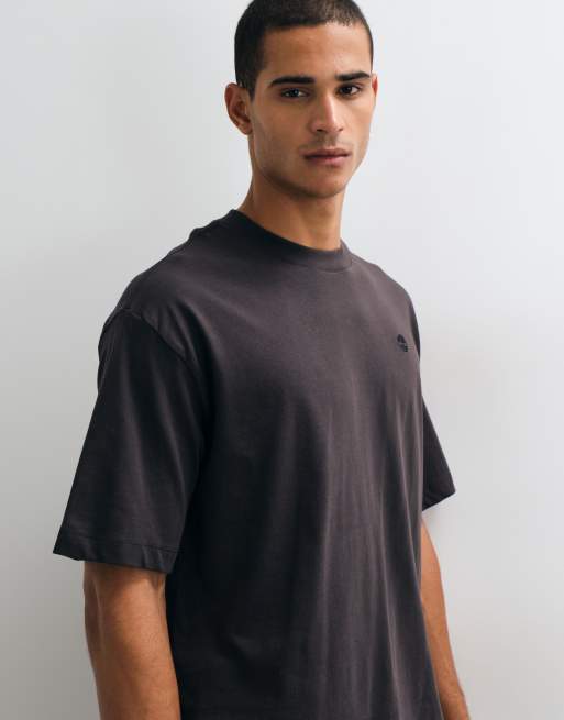 Timberland T-shirt a maniche corte (comoda) in nero vintage, 4 di 5