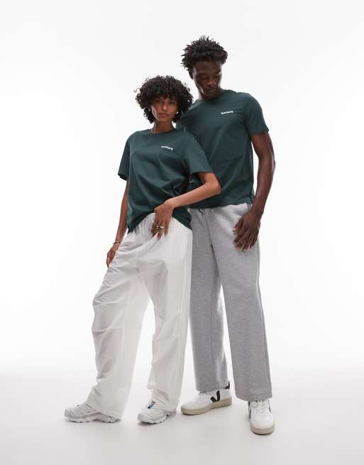 Timberland - T-shirt à petite inscription logo sur la poitrine - Vert, 3 de 4