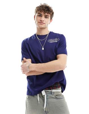 Timberland reflective backprint logo t-shirt in navy - ASOS Price Checker