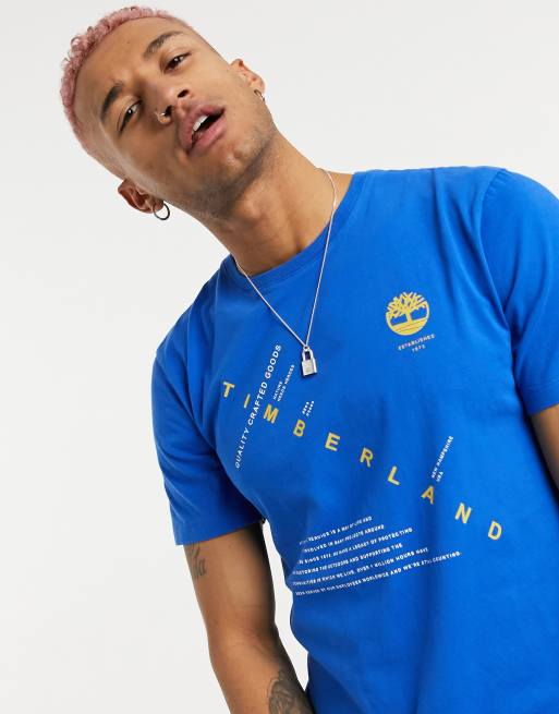 Timberland - T-shirt en jersey à histoire imprimée