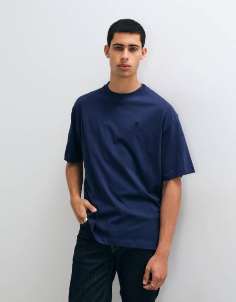 Timberland T-shirt met korte mouwen (ruimvallend) in naval academy - view 1