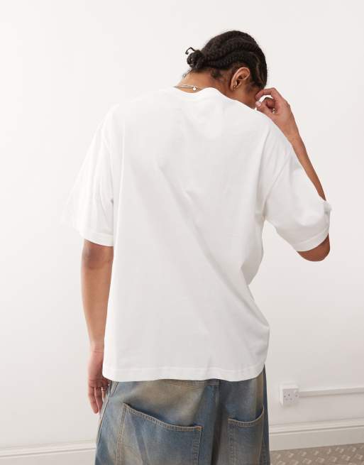 Timberland - T-shirt oversize à motif Born In - Blanc, 4 de 4