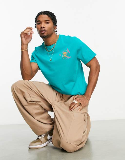 Teal blue deals timberlands