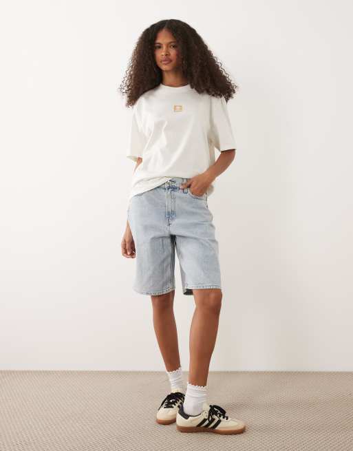 Timberland - Timberland® - T-shirt à manches courtes et logo superposé - Blanc vintage, 3 de 4