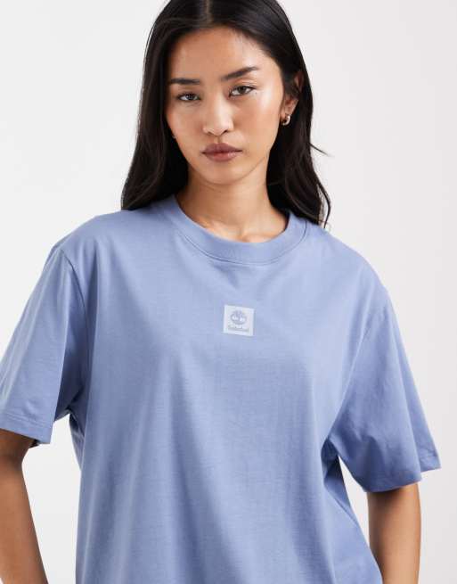 Timberland - Timberland® - T-shirt à manches courtes et logo - Taupe délavé, 3 de 4