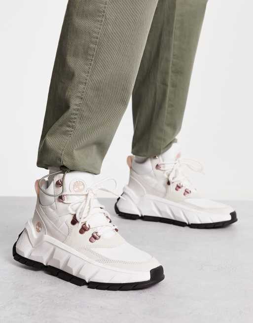 Timberland Turbo hiker boots in white ASOS