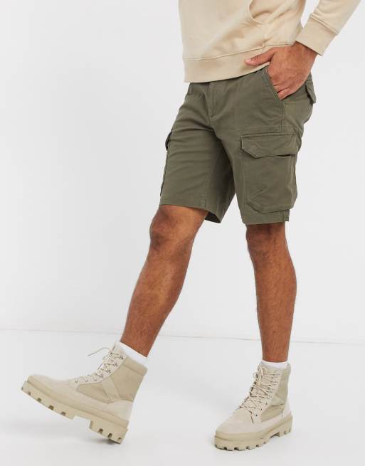 Timberland twill cargo shorts ASOS