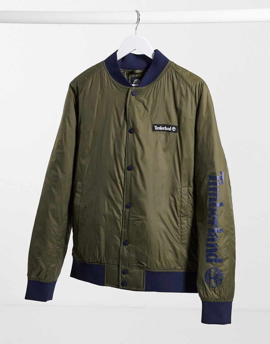 Timberland varsity jacket-Green