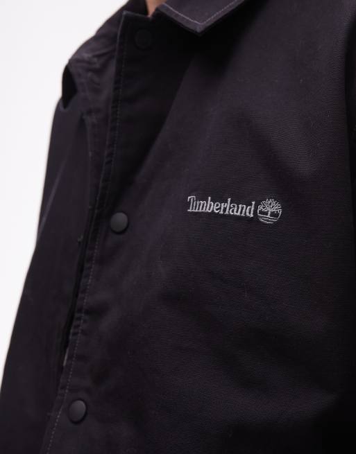Timberland - Veste d'entraîneur isolante en toile - Noir délavé, 5 de 5