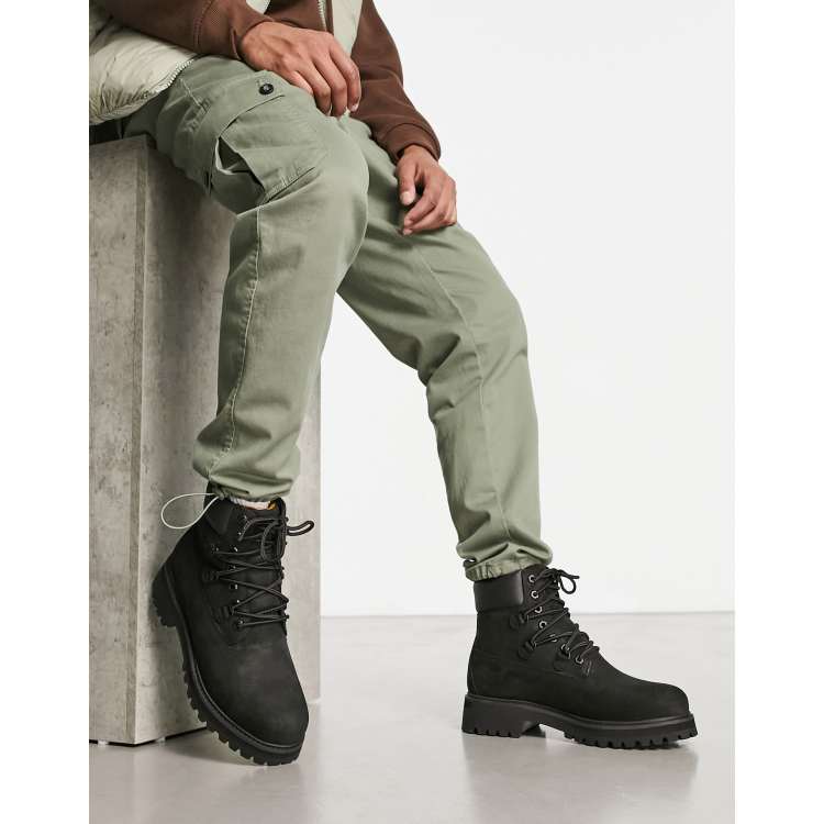 Timberland 6 inch black on deals feet