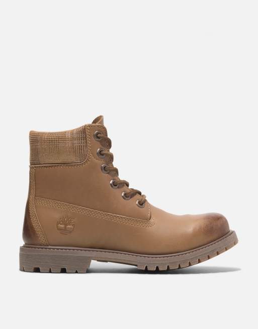 Hell braune/Kaki Boots/Winterstiefel sale Timberland