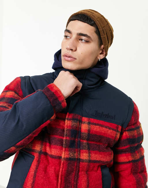 Timberland hot sale plaid jacket