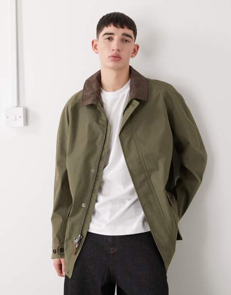 Timberland Wenham waterproof barn coat in leaf green - view 1