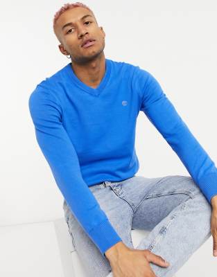 timberland v neck jumper