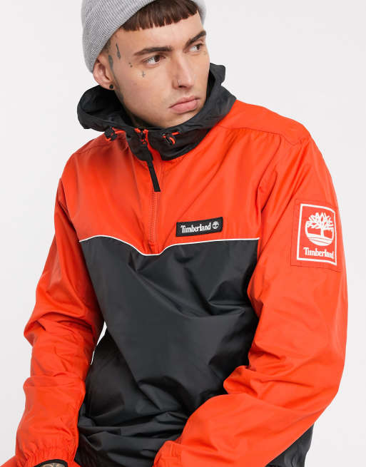 Timberland windbreaker shop hooded pullover